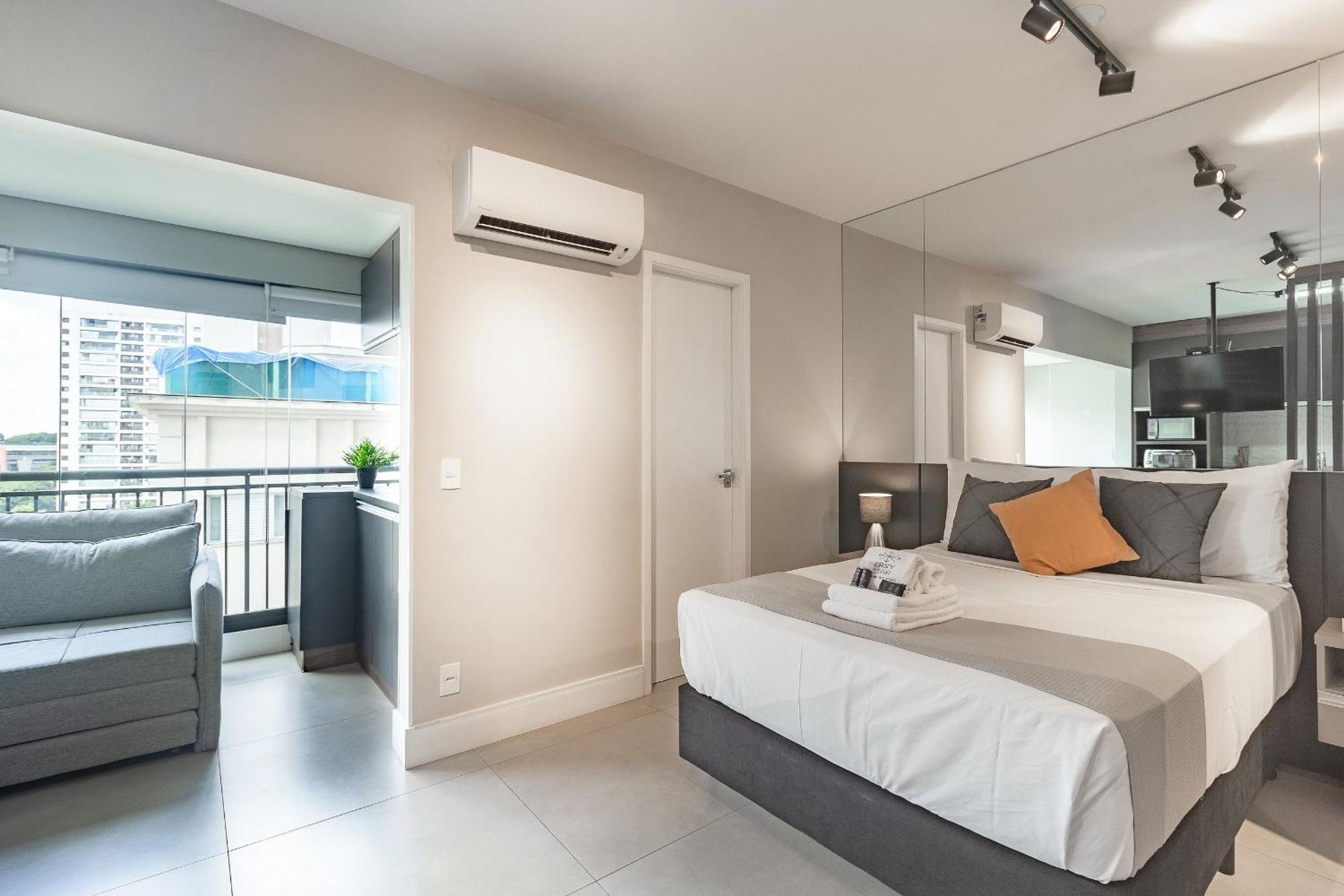 Apartamento Easy Star - Lindo Ao Lado Do Aeroporto De Congonhas - Zz01g